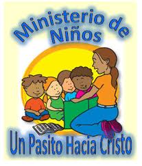 logo del ministerio de niños Un Pasito Hacia Cristo