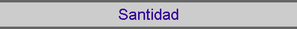 Santidad